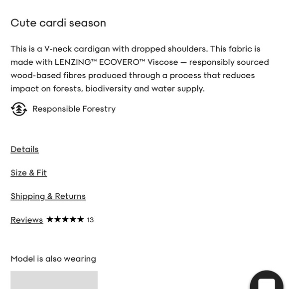 Aritzia | NEW Babaton Tan Cardigan - Picture 10 of 10